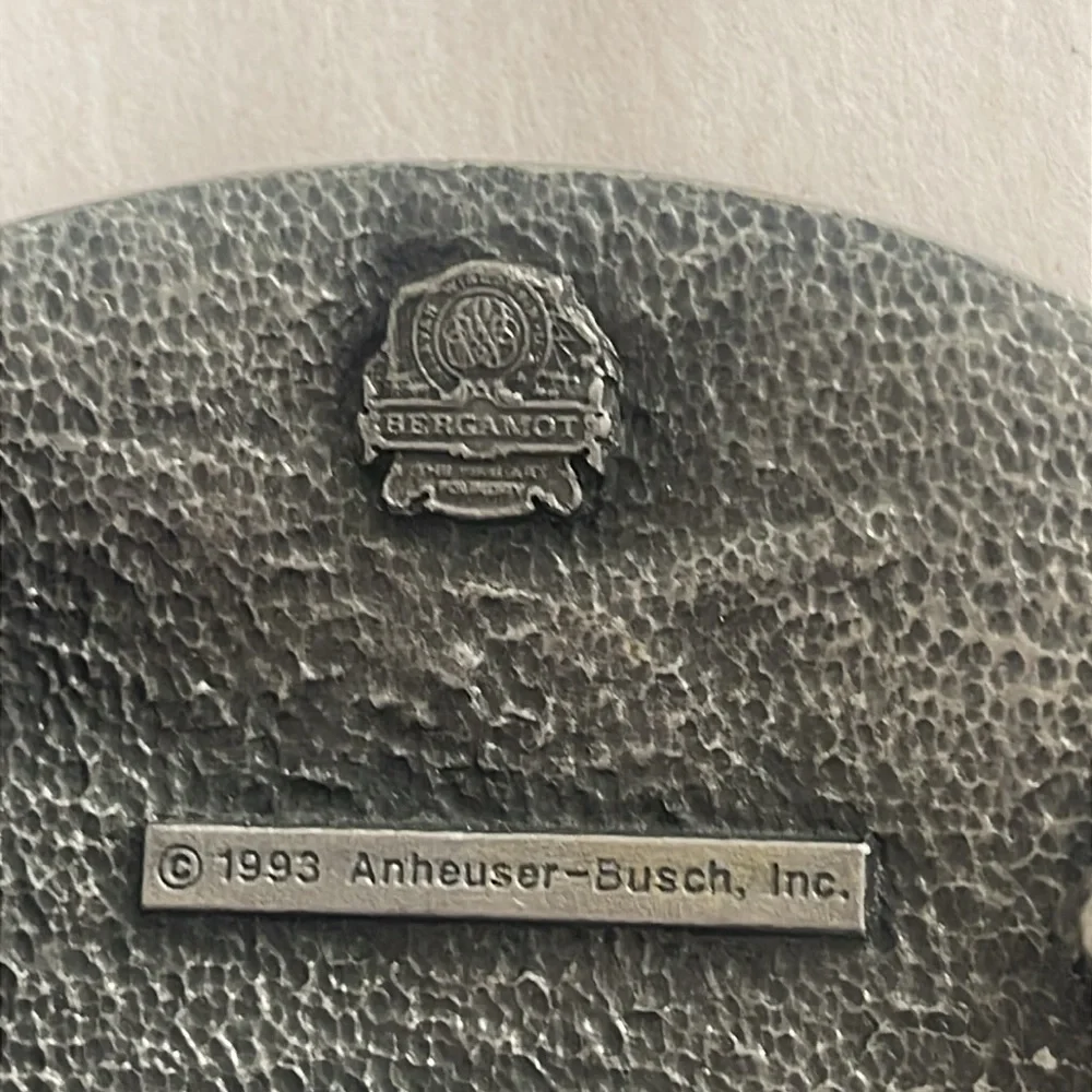 1993 Anheuser- Busch Belt Buckle Made in 🇺🇸  Official Product  Bergamot  S-175E